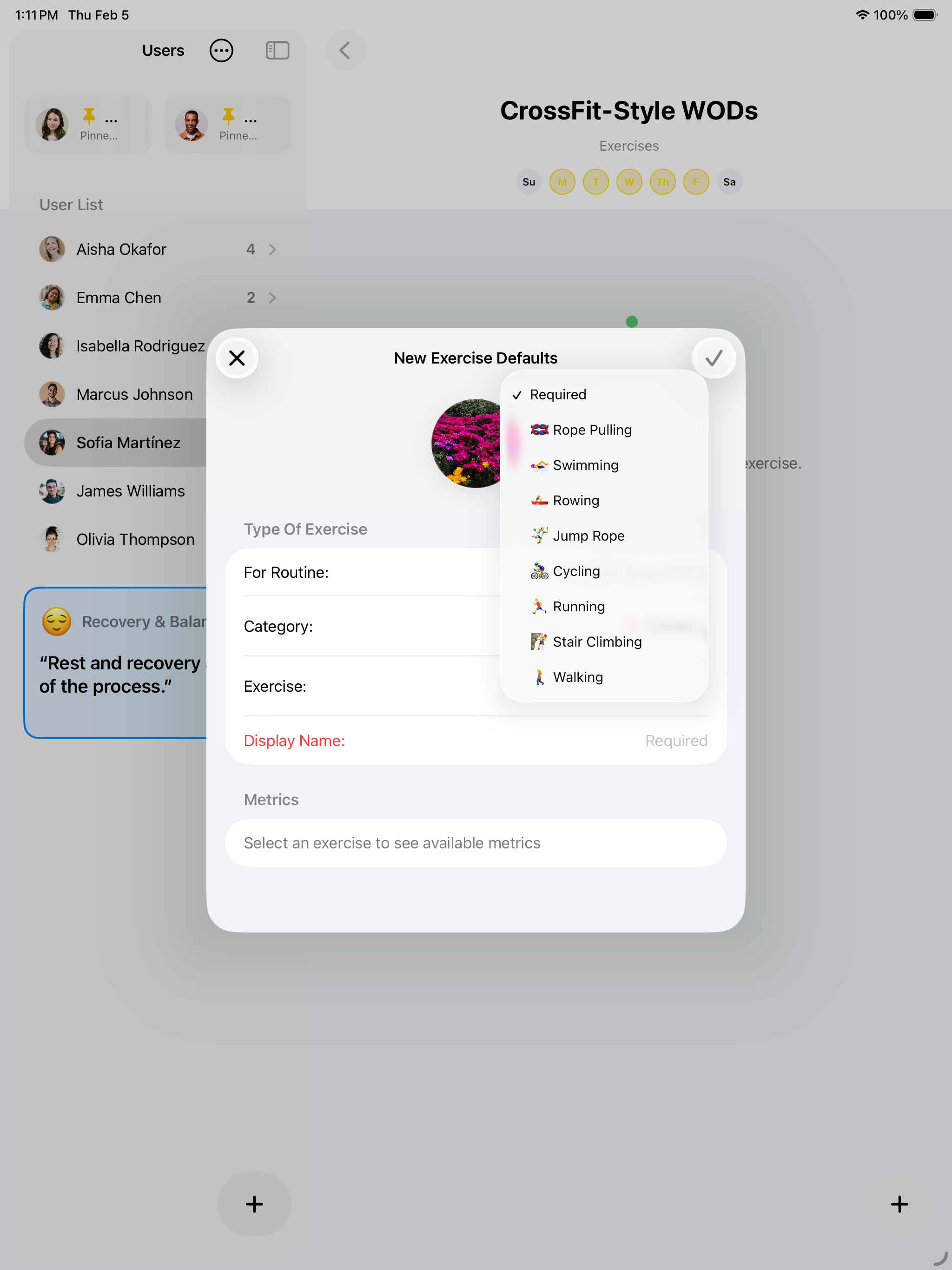 MiMotivo iPad Calendar