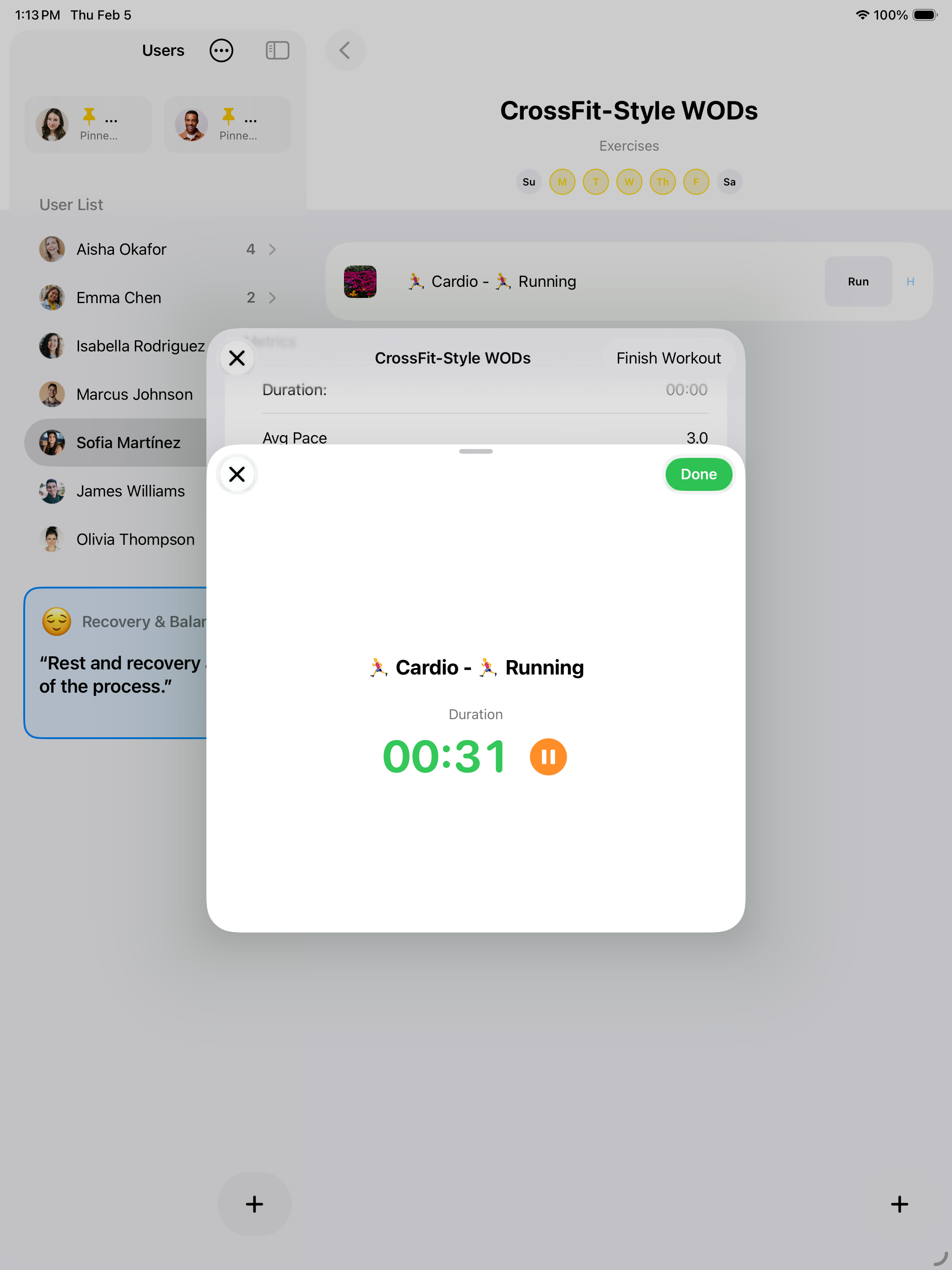 MiMotivo iPad Achievements