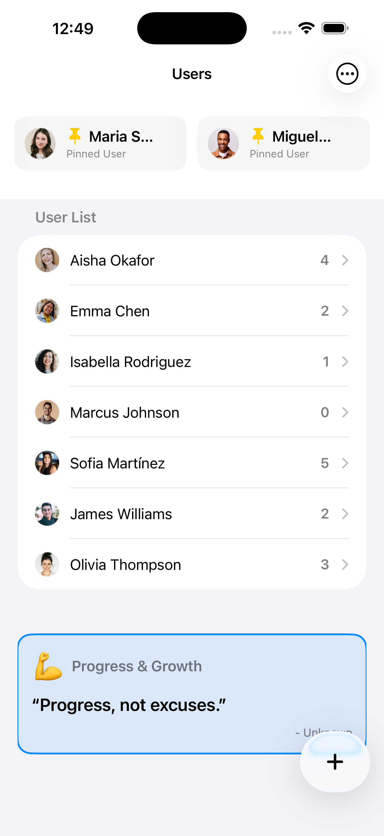 MiMotivo Users Pinned