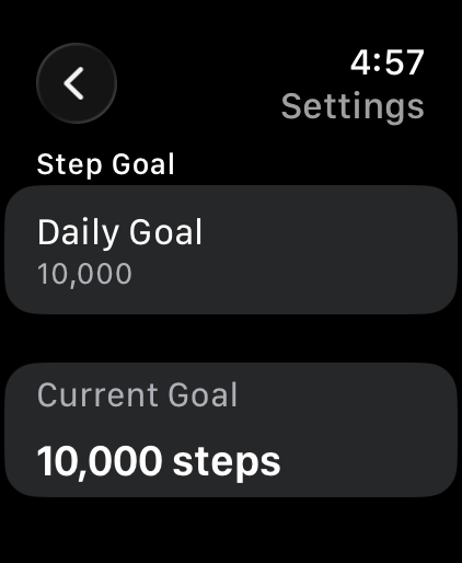 MotivoSteps Activity View